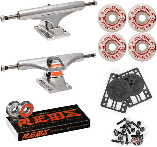 Independent Skateboard Trucks 149 Mid + 2.126 in Spitfire Burners