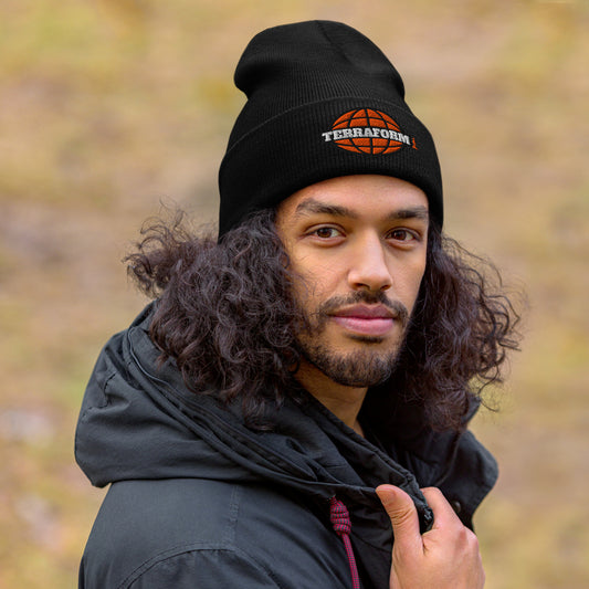 Terraform Skateboards color logo Cuffed Beanie
