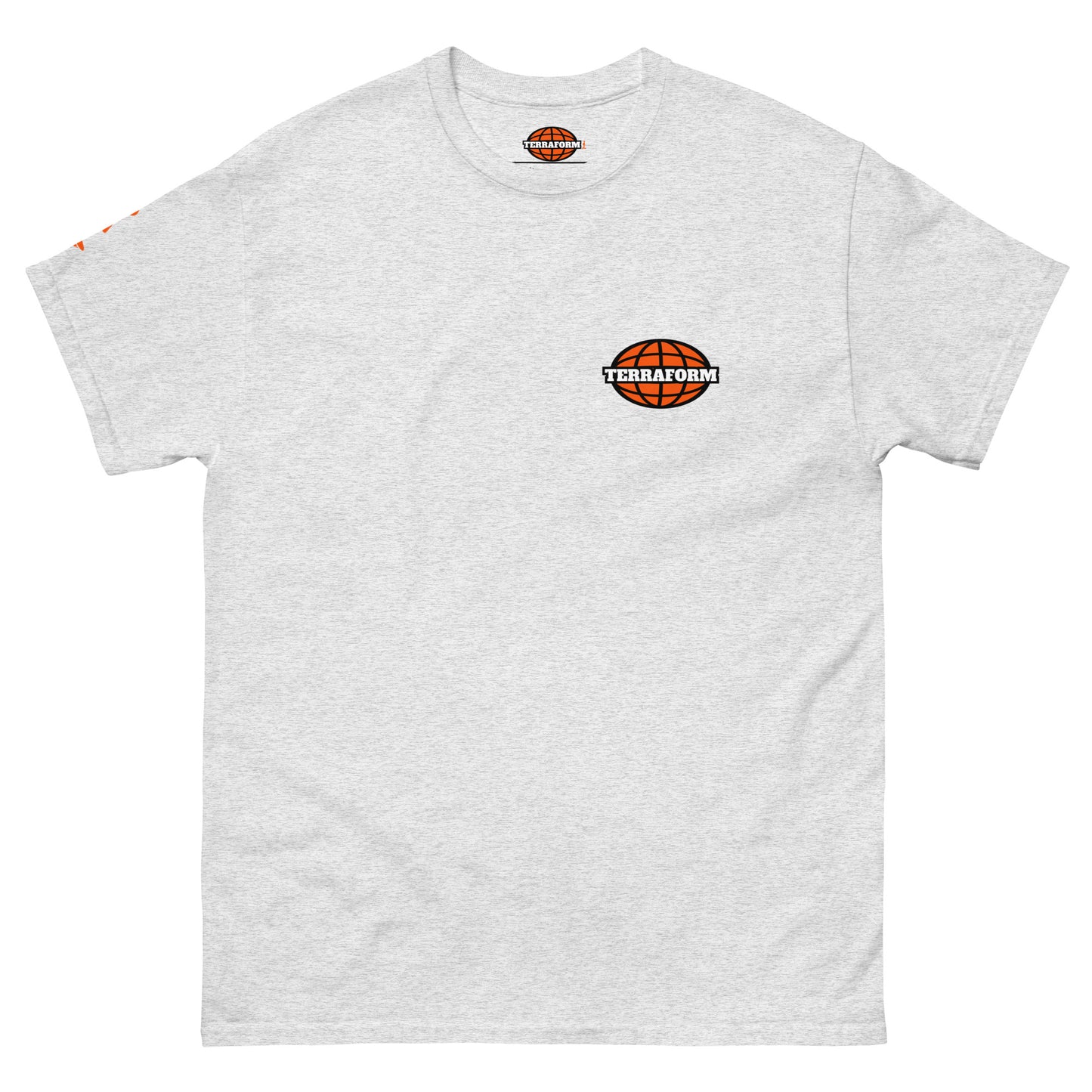 Terraform Skateboards concrete jungle tee ash