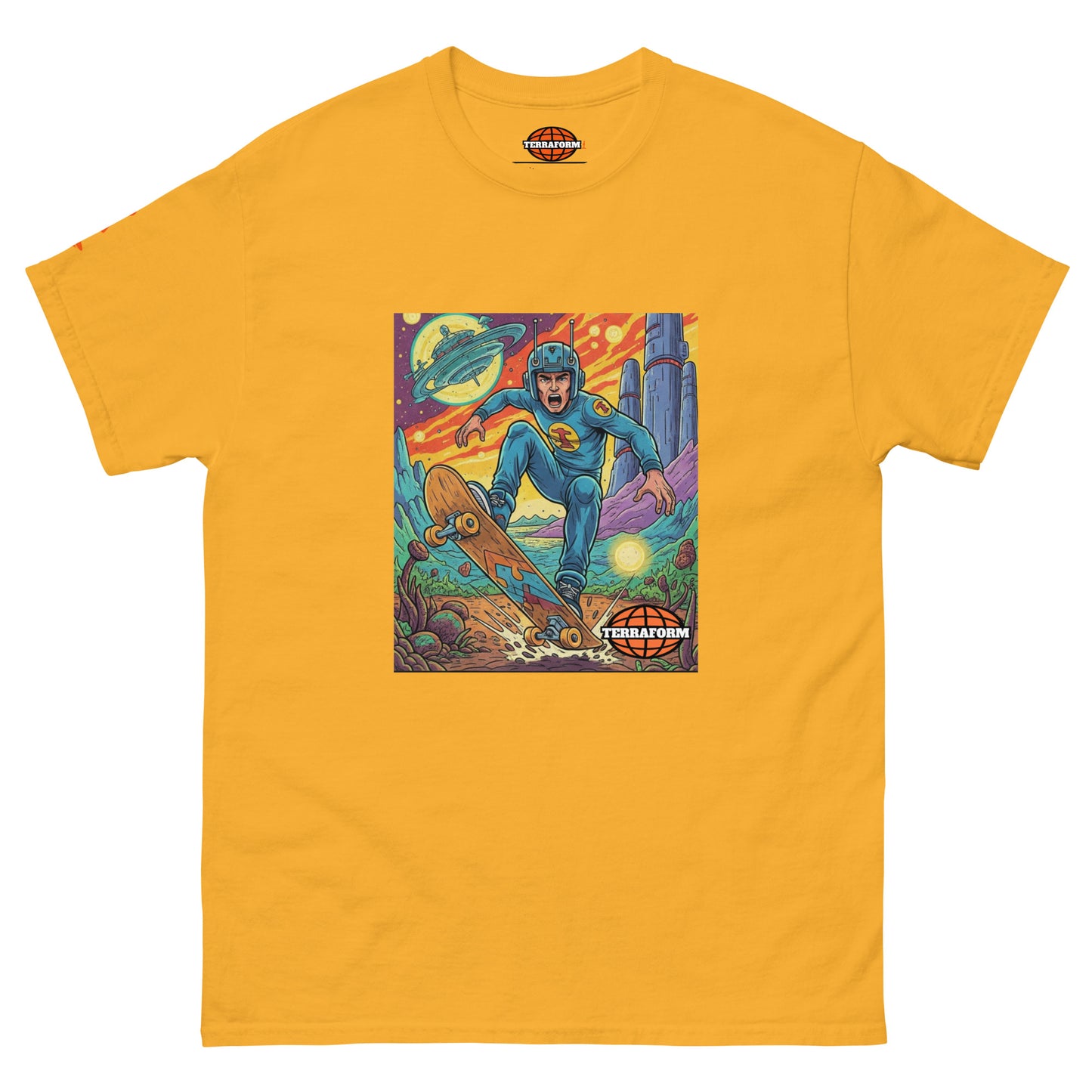 Terraform Skateboards astro skater tee