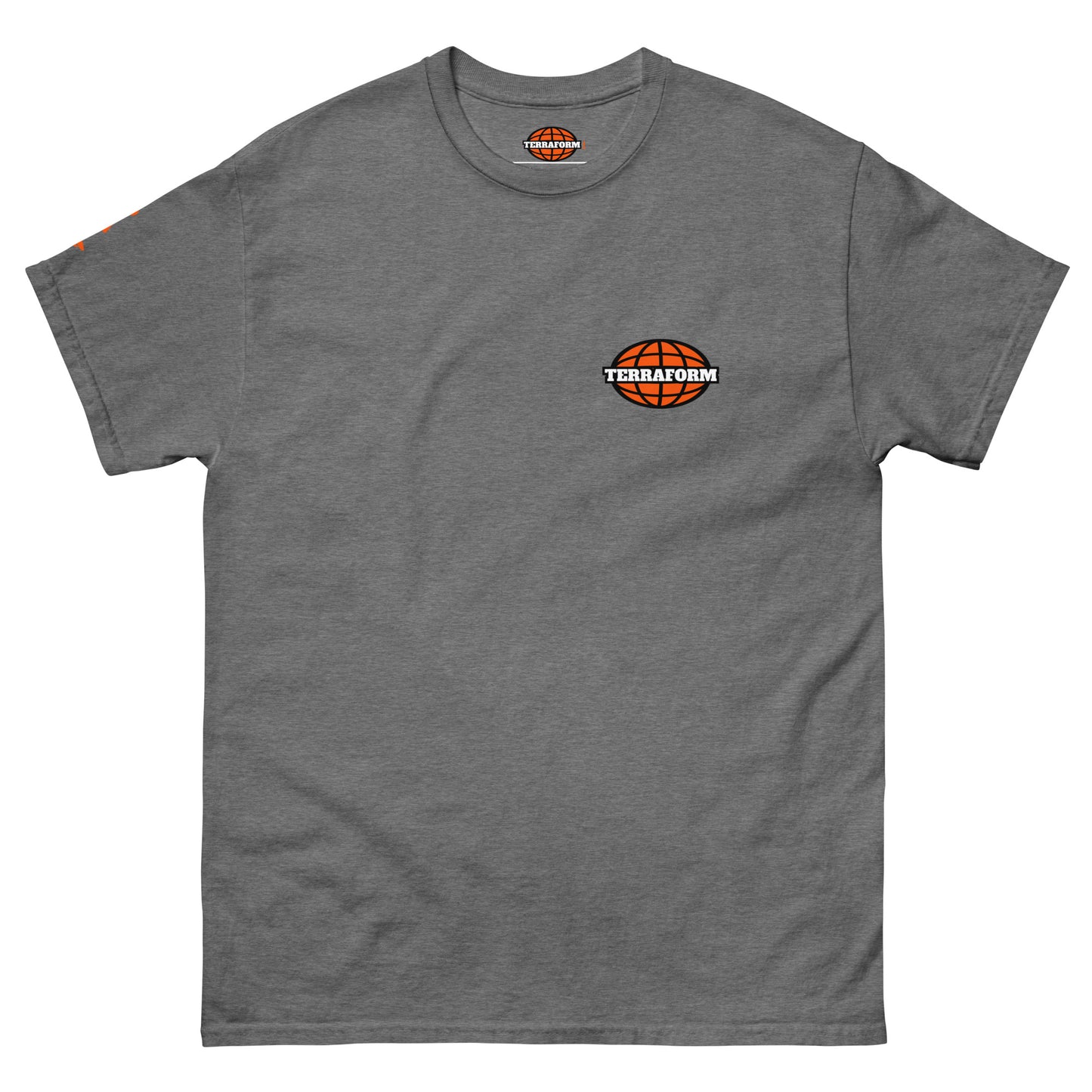 Terraform Skateboards concrete jungle tee graphite