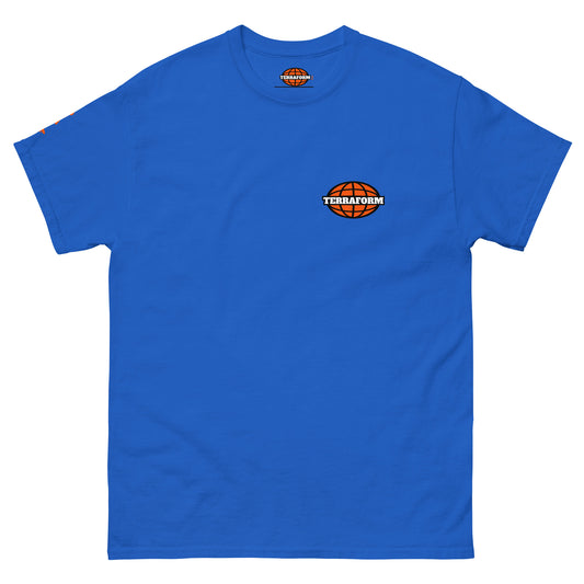 Terraform Skateboards concrete jungle tee royal
