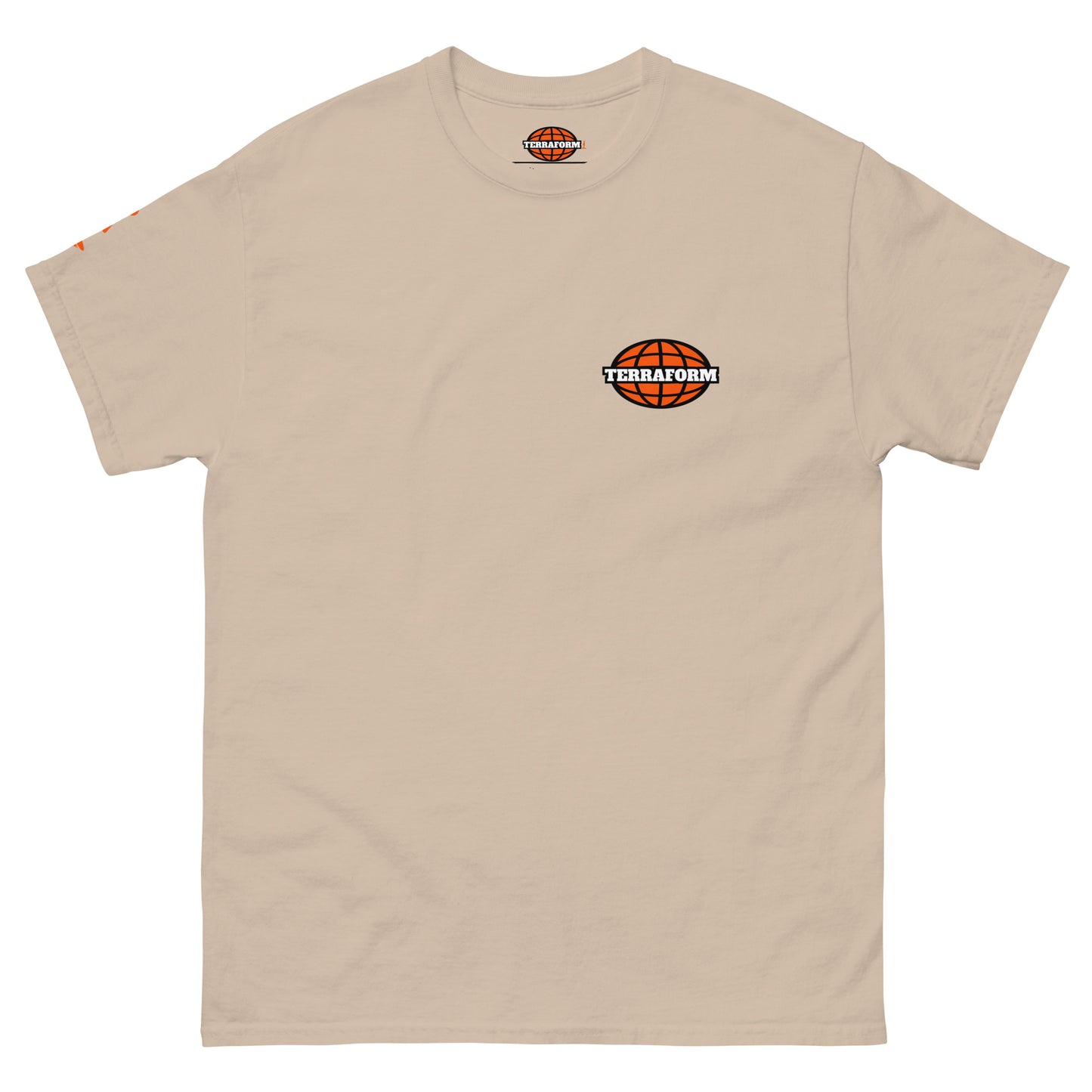 Terraform Skateboards concrete jungle tee sand
