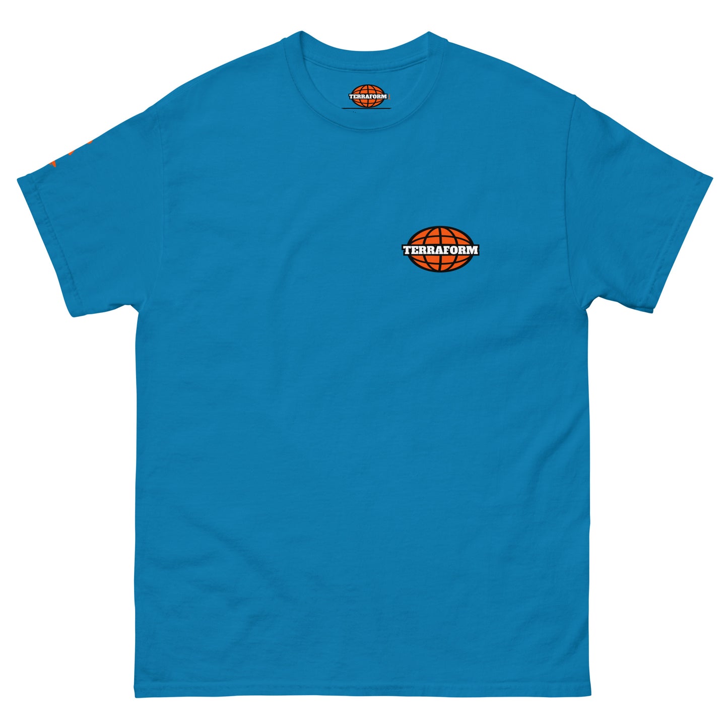 Terraform Skateboards concrete jungle tee sapphire