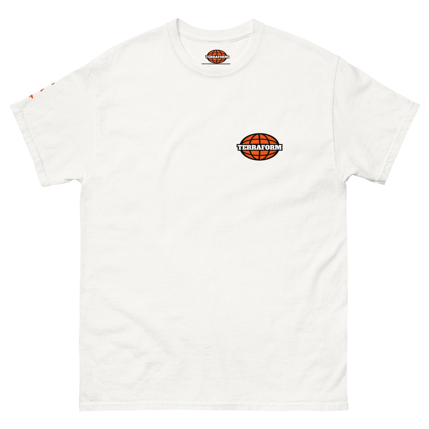 Terraform Skateboards concrete jungle tee white